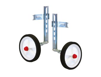 Dresco Zijwieltjes - Kinderfiets - 12 / 16 Inch - Wit