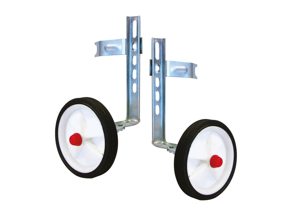 Dresco Zijwieltjes - Kinderfiets - 12 / 16 Inch - Wit