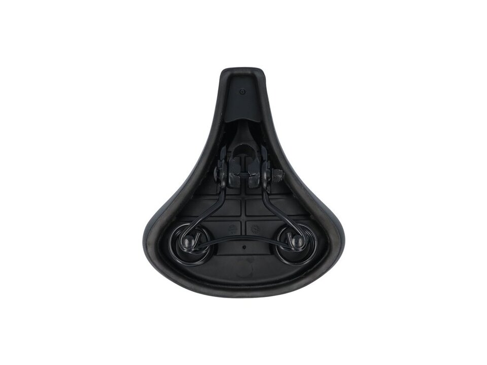 Dresco City Fietszadel - Retro - Zwart