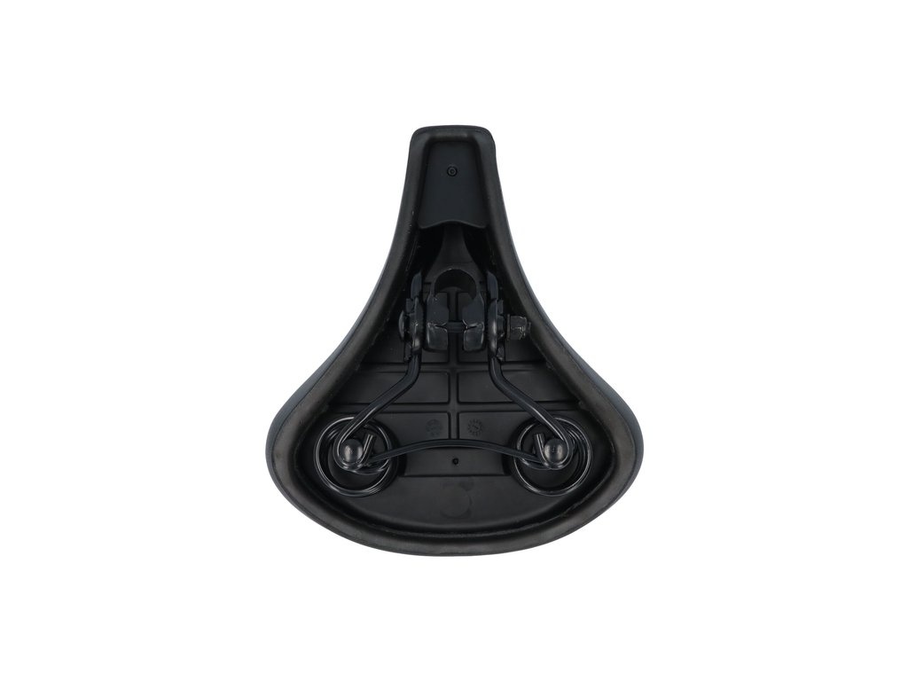 Dresco City Fietszadel - Retro - Zwart