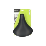 Dresco City Fietszadel - Retro - Zwart