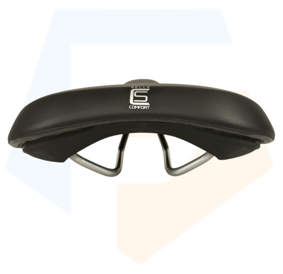 Selle Comfort Pure Fietszadel - Zwart - Met Smart Foam Techniek