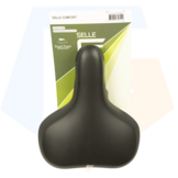 Selle Comfort Pure Fietszadel - Zwart - Met Smart Foam Techniek