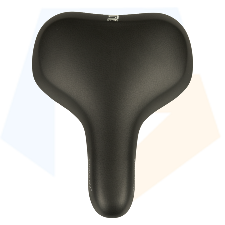 Selle Comfort Pure Fietszadel - Zwart - Met Smart Foam Techniek