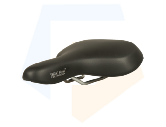 Selle Comfort Pure Fietszadel - Zwart - Met Smart Foam Techniek