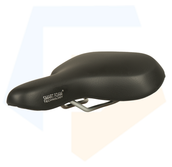 Selle Comfort Pure Fietszadel - Zwart - Met Smart Foam Techniek