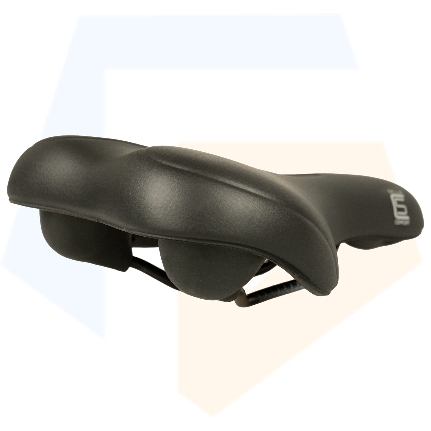 Selle Comfort E-bike Fietszadel - Zwart