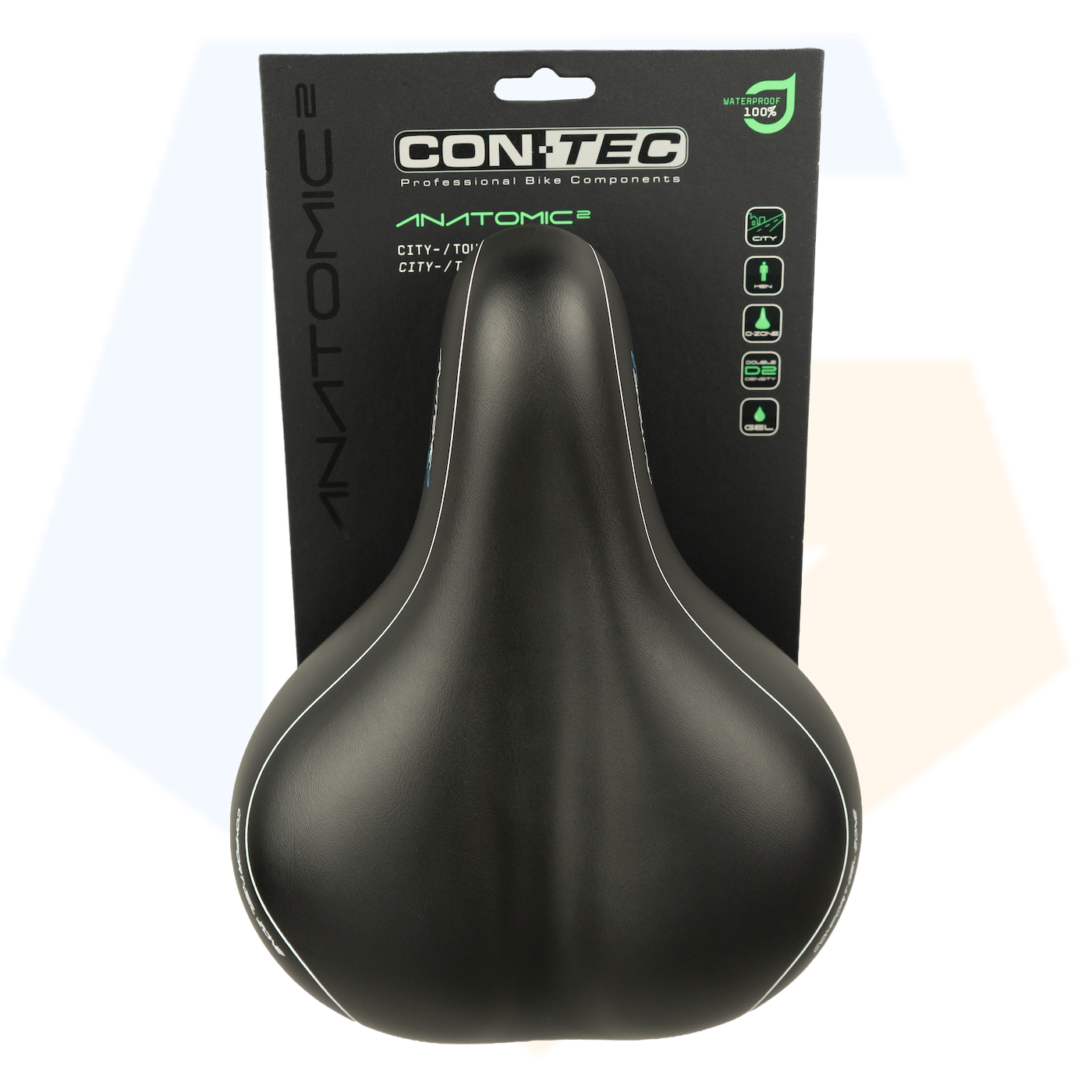 Contec Anatomic 2 Heren Fietszadel - 100% Waterdicht