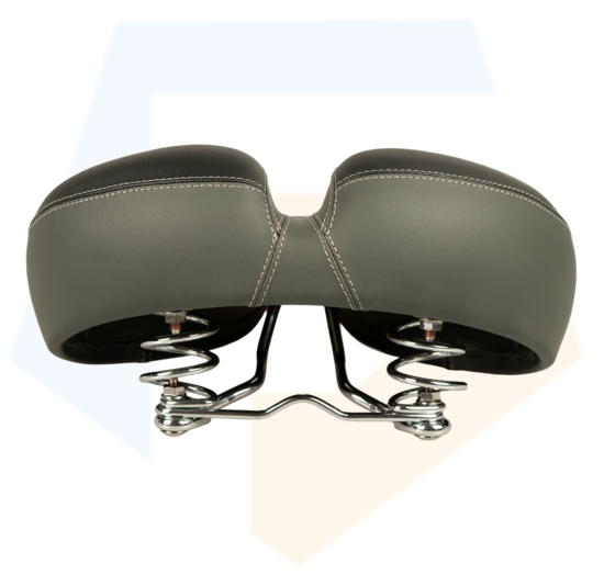 Contec Cruiser Comfort XXL Fietszadel - Unisex - Zwart