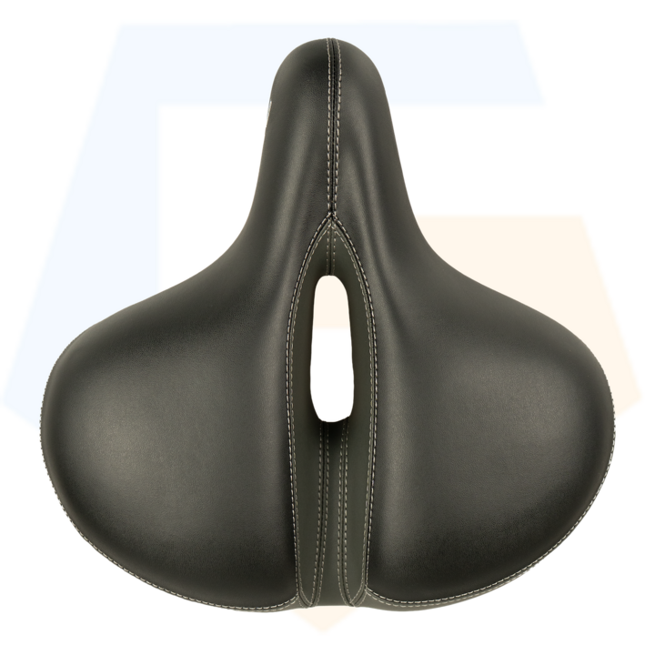 Contec Cruiser Comfort XXL Fietszadel - Unisex - Zwart