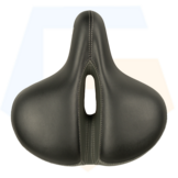 Contec Cruiser Comfort XXL Fietszadel - Unisex - Zwart