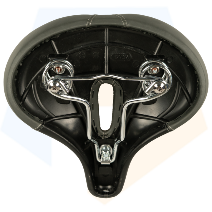 Contec Cruiser Comfort XXL Fietszadel - Unisex - Zwart