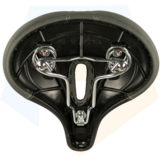 Contec Cruiser Comfort XXL Fietszadel - Unisex - Zwart