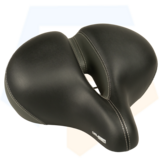 Contec Cruiser Comfort XXL Fietszadel - Unisex - Zwart