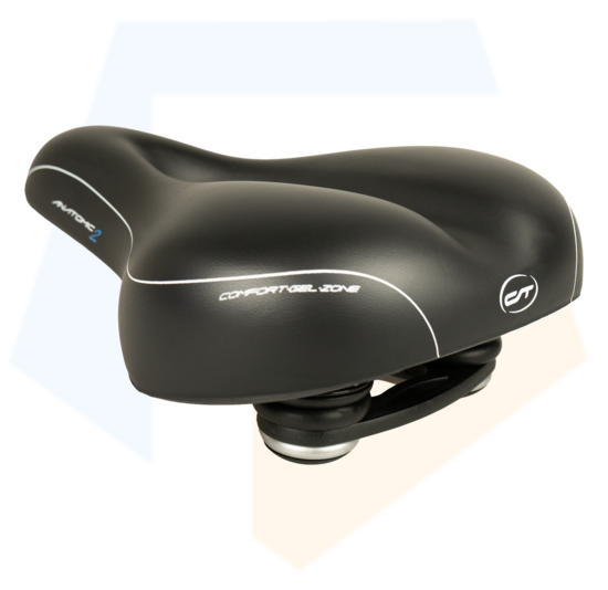 Contec City/Tour Anatomic 2 Heren Fietszadel 100% Waterdicht