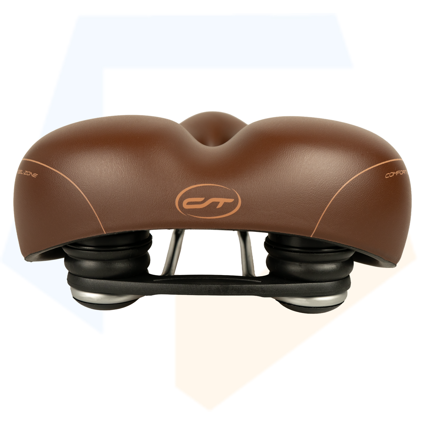 Contec City Zone Cut Anatomic 2 Dames Fietszadel Bruin