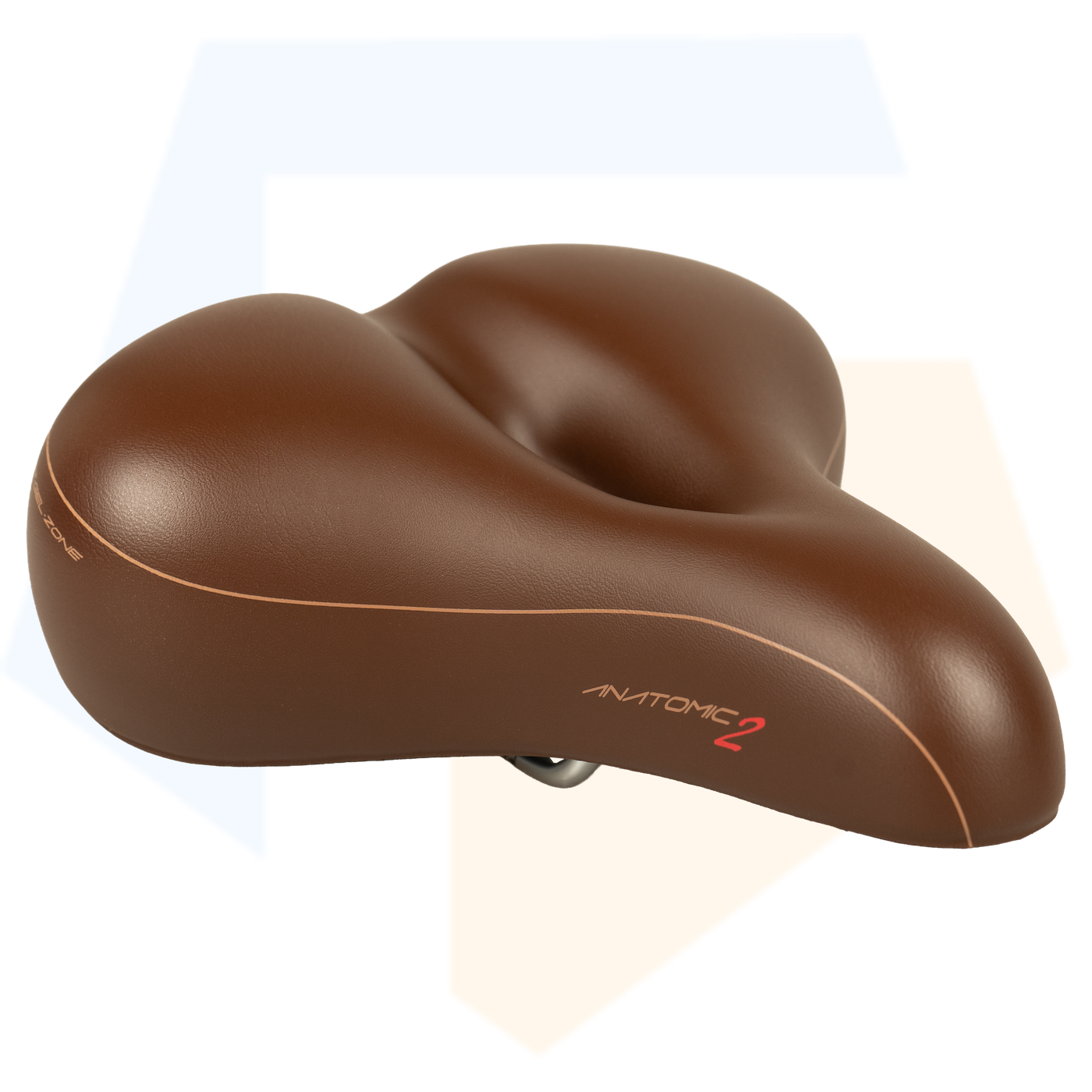 Contec City Zone Cut Anatomic 2 Dames Fietszadel Bruin