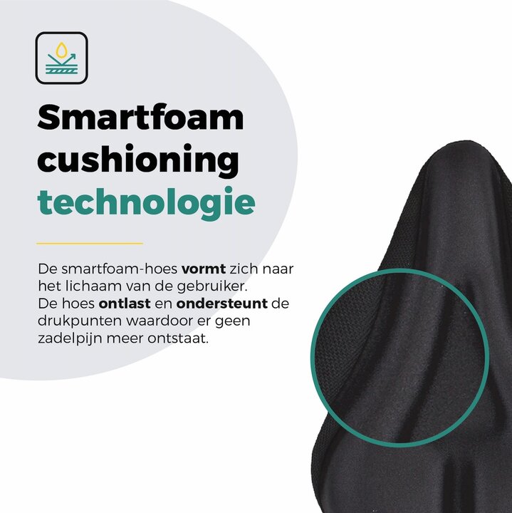 Voltano Zadelhoes Met Uitsparing Voor Sportieve Zadels - Zwart - Trekking