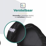 Voltano Zadelhoes Met Uitsparing Voor Sportieve Zadels - Zwart - Trekking