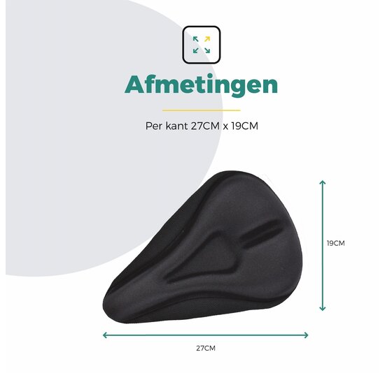 Voltano Zadelhoes Met Uitsparing Voor Sportieve Zadels - Zwart - Trekking