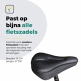 Voltano Zadelhoes Met Uitsparing Voor Sportieve Zadels - Zwart - Trekking