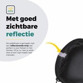 Voltano Zadelhoes Met Uitsparing Voor Sportieve Zadels - Zwart - Trekking