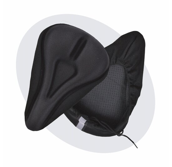 Voltano Zadelhoes Met Uitsparing Voor Sportieve Zadels - Zwart - Trekking