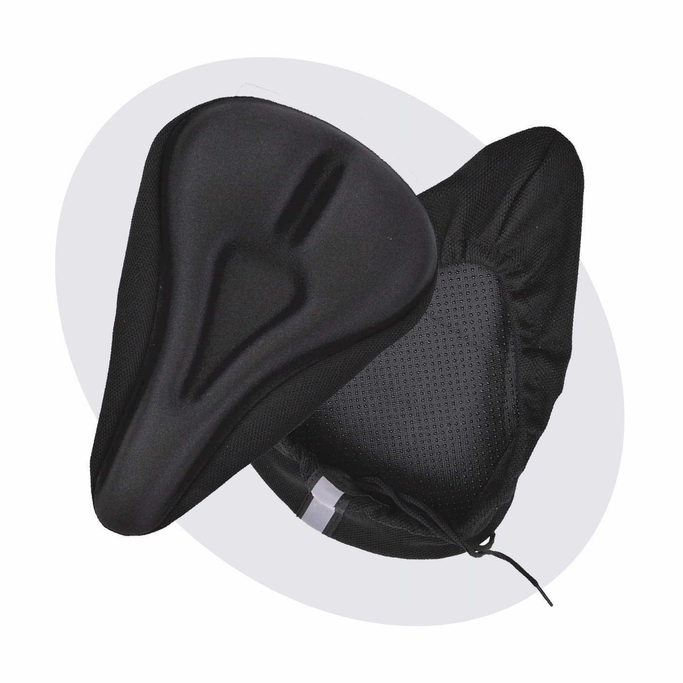 Voltano Zadelhoes Met Uitsparing Voor Sportieve Zadels - Zwart - Trekking