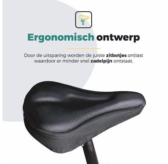 Voltano Zadelhoes Met Uitsparing Voor Sportieve Zadels - Zwart - Trekking