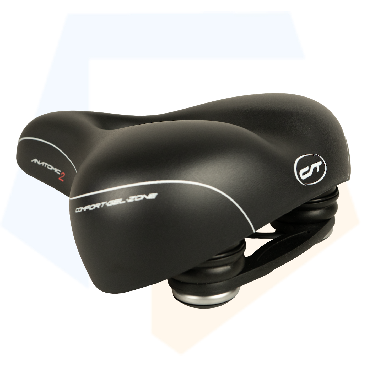 Contec City/Tour Anatomic 2 Dames Fietszadel 100% Waterdicht