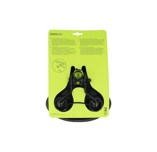 Dresco City Holland Fietszadel - Gelzadel - Zwart