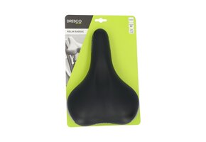 Dresco Liberto Fietszadel - Unisex - Zwart