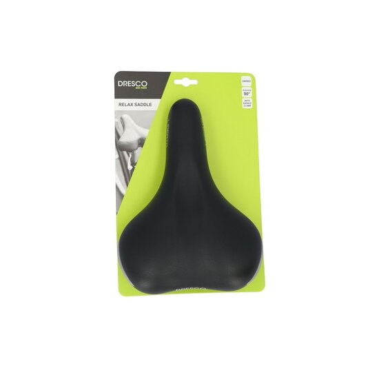 Dresco Liberto Fietszadel - Unisex - Zwart