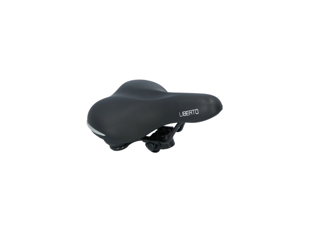 Dresco Liberto Fietszadel - Unisex - Zwart