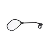 Dresco Fietsspiegel - Met Reflector - Links - Zwart