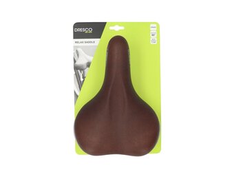 Dresco Liberto Fietszadel - Unisex - Bruin