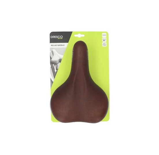 Dresco Liberto Fietszadel - Unisex - Bruin