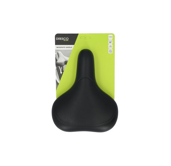 Dresco E-Bike Fietszadel - PU Schuim - Unisex - Zwart