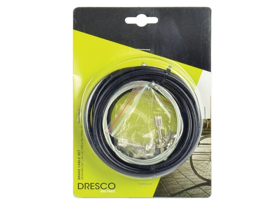 Dresco Remkabelset - Voor- en Achter - Incl. Bevestiging