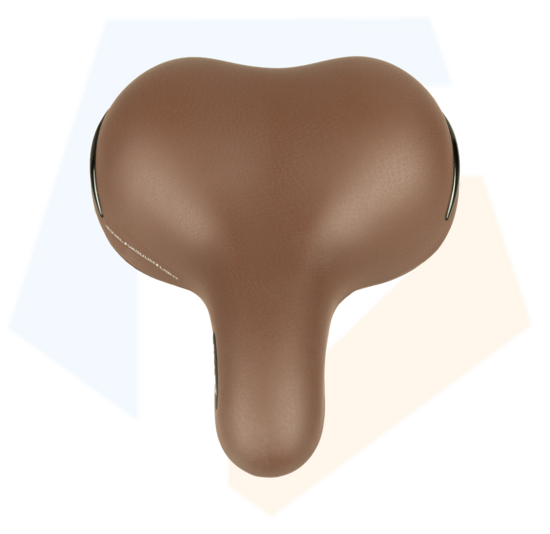 Selle Royal Coast - Met Zijbumpers - Heren Fietszadel - Bruin