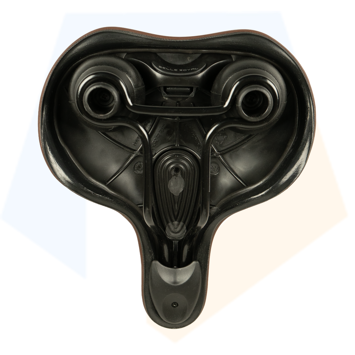 Selle Royal Coast - Met Zijbumpers - Heren Fietszadel - Bruin