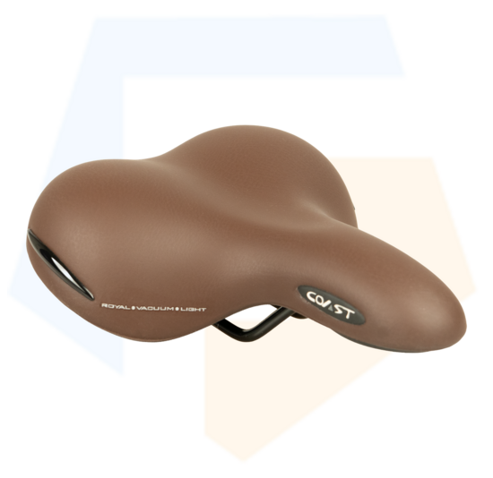 Selle Royal Coast - Met Zijbumpers - Heren Fietszadel - Bruin