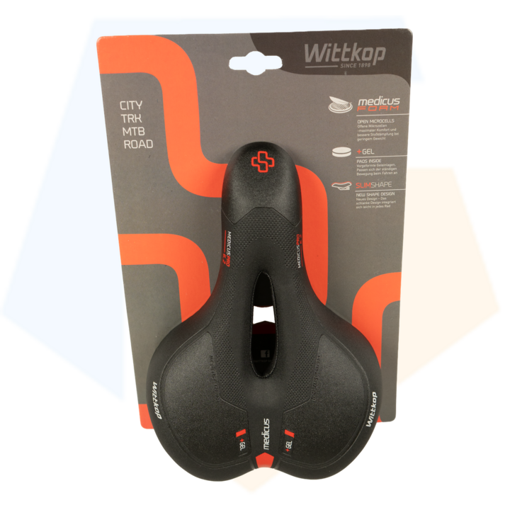 Wittkop Medicus Pro 2.0 Dames Gelzadel - Zwart - Voorgevormde Gelpads