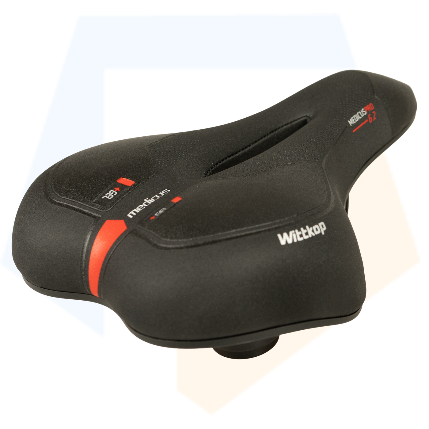 Wittkop Medicus Pro 2.0 Dames Gelzadel - Zwart - Voorgevormde Gelpads