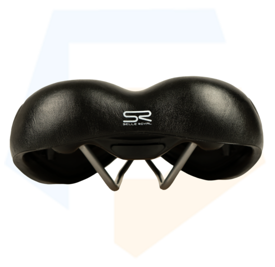Selle Royal Star City Relaxed Fietszadel - Zwart