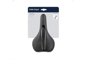 Selle Royal Rio Athletic Fietszadel - Unisex Zadel - Zwart