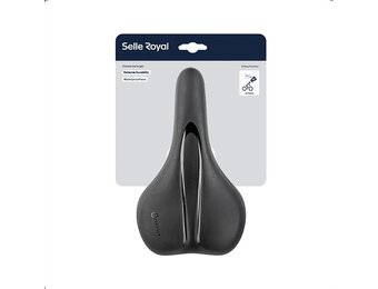 Selle Royal Rio Athletic Fietszadel - Unisex Zadel - Zwart