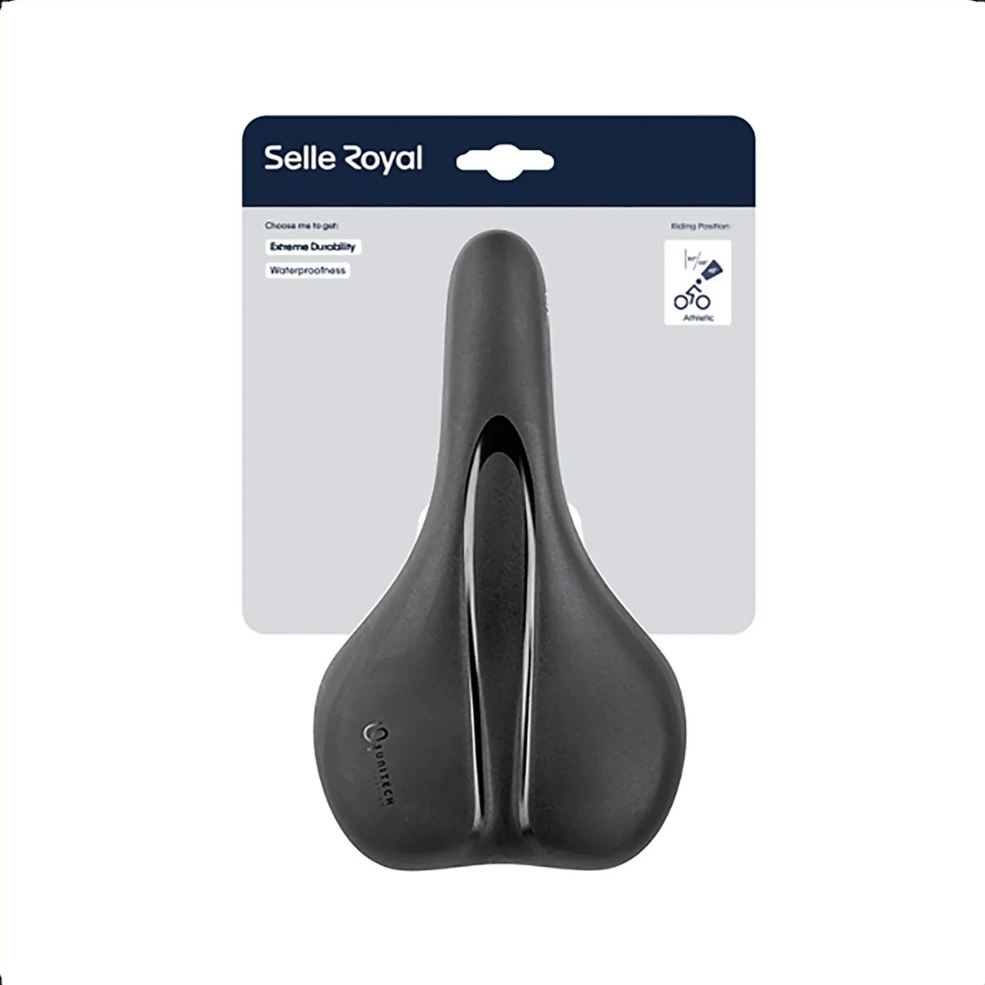 Selle Royal Rio Athletic Fietszadel - Unisex Zadel - Zwart