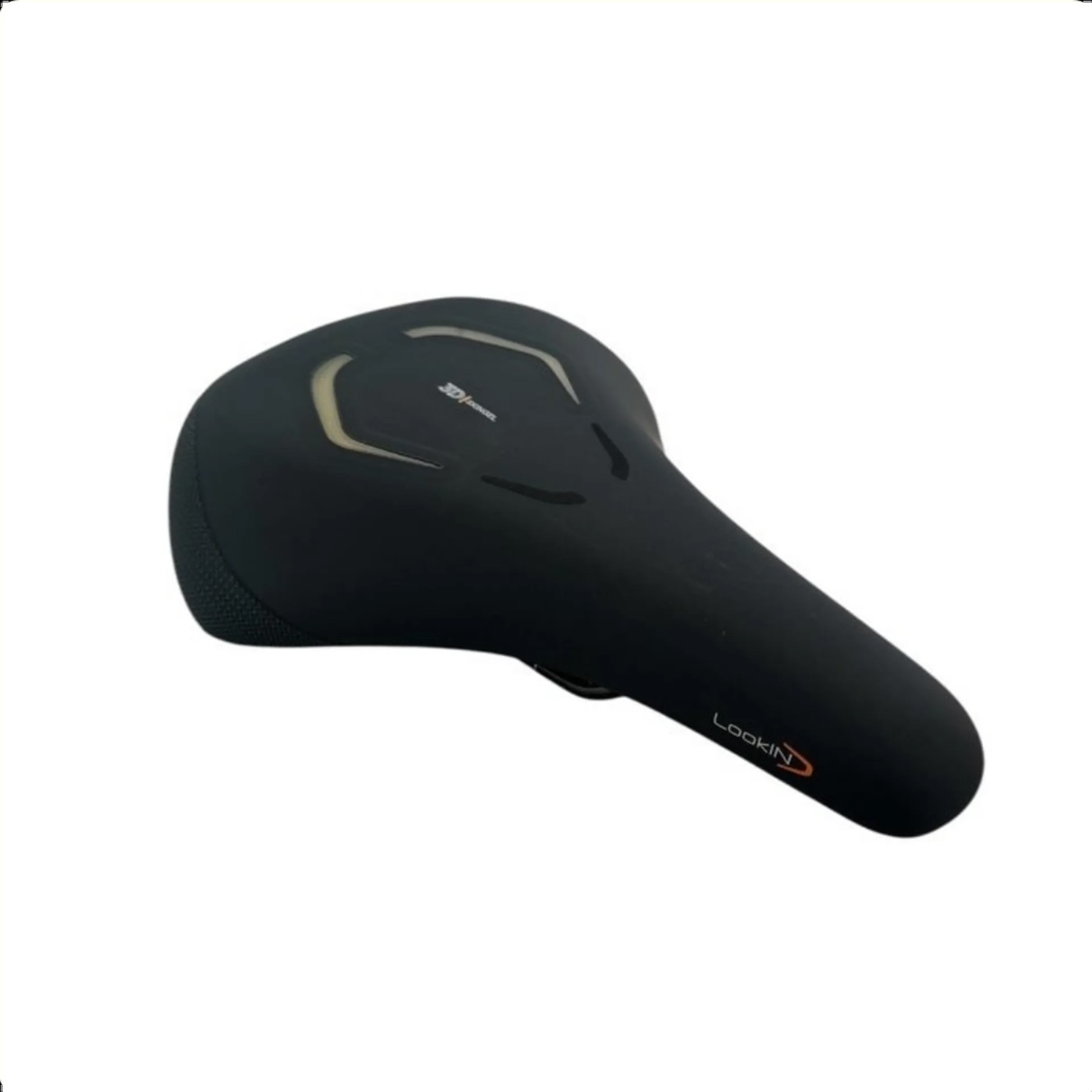 Selle Royal Look In 3D Moderate Dames Gel Fietszadel - Zwart