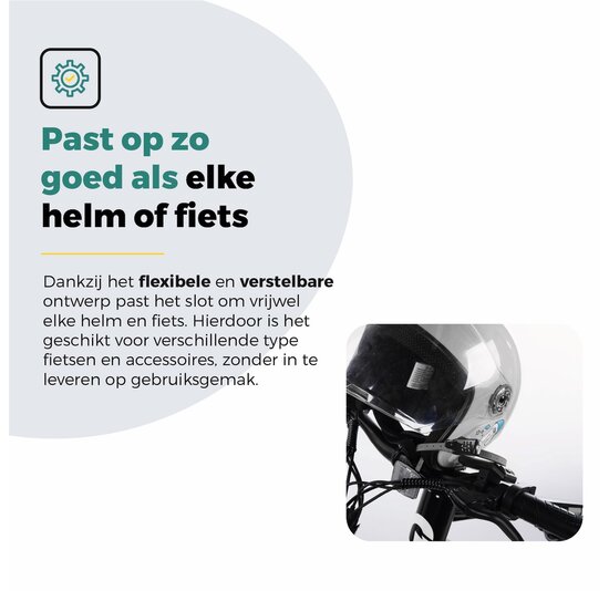 Voltano Accuslot Bagagedrager - Fietshelm / Tas Codeslot - Zwart - Reisslot